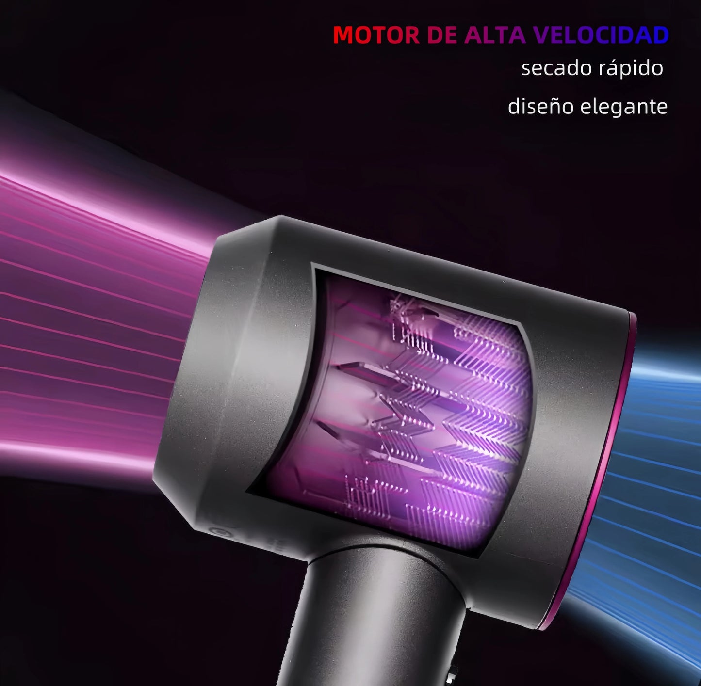 Secador de Pelo Sin Aspas