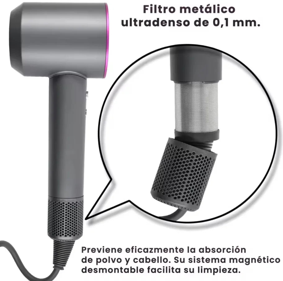Secador de Pelo Silencioso